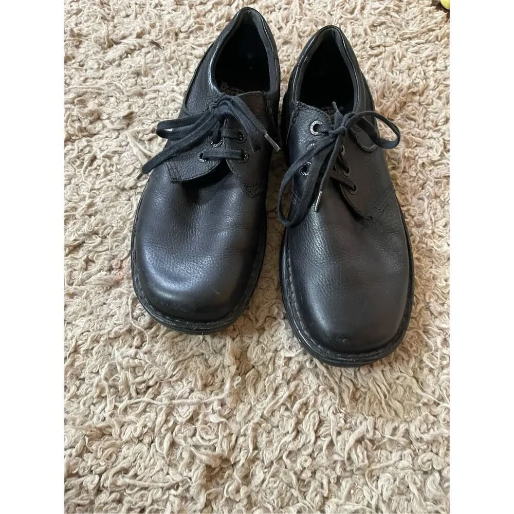 Dr Martens Shoes‎ Hampshire Mens 11 Black Leather Industrial Oxfords